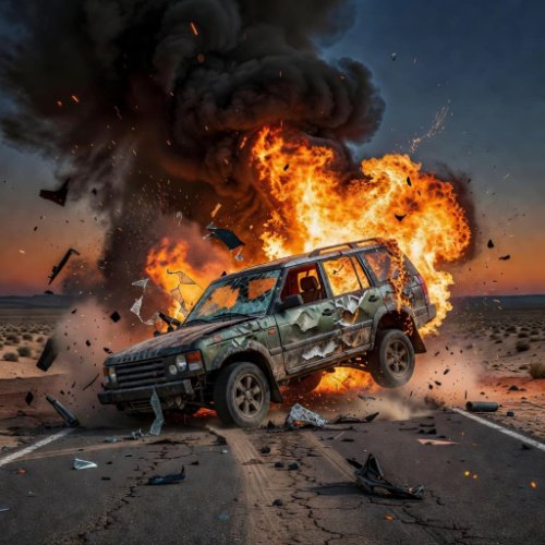 burning-landrover (1)